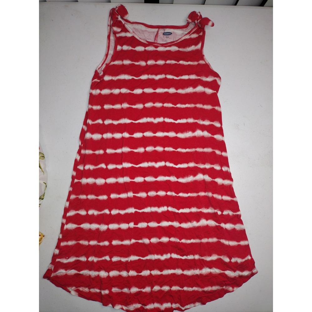 Girls Dress Lot 6pc Disney Old Navy Cat & Jack Floral Stripe Romper Size 7-8 M - Picture 5 of 8
